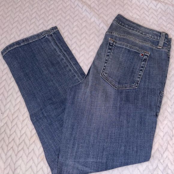Tommy Hilfiger Boyfriend Jeans with Patchwork size 4 - Picture 6 of 12